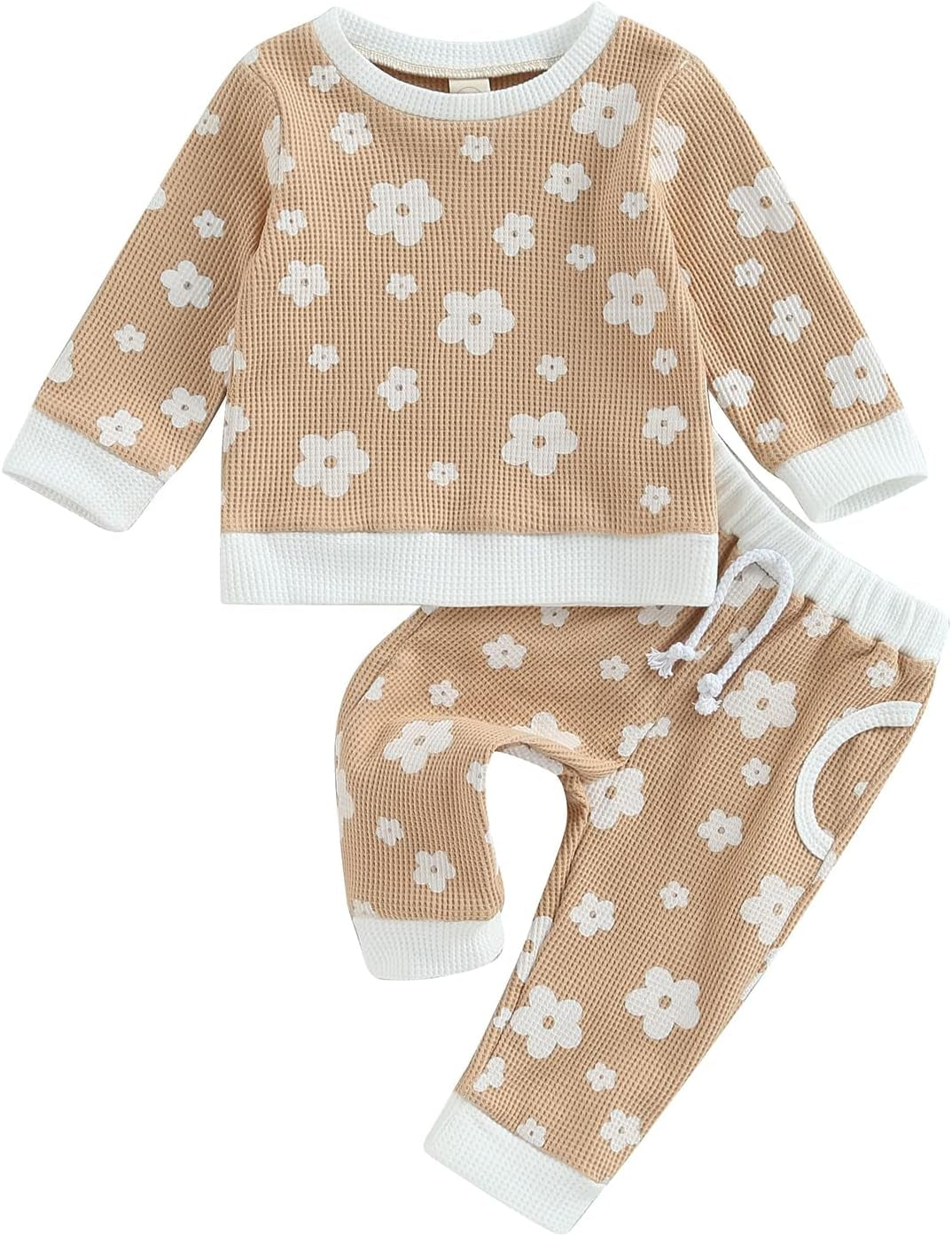 Newborn Infant Baby Girl Clothes Set Sweatshirts Tops Pants Toddler Girl Outfits Gifts 3 6 9 12 18 24 Months