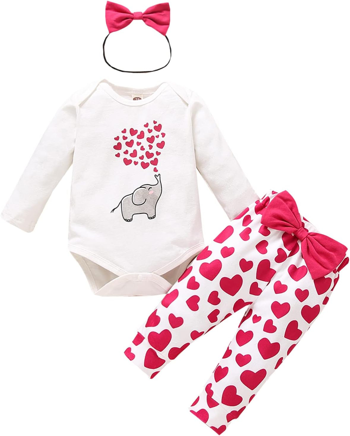 Newborn Infant Baby Girl Clothes Set Sweatshirts Tops Pants Toddler Girl Outfits Gifts 3 6 9 12 18 24 Months